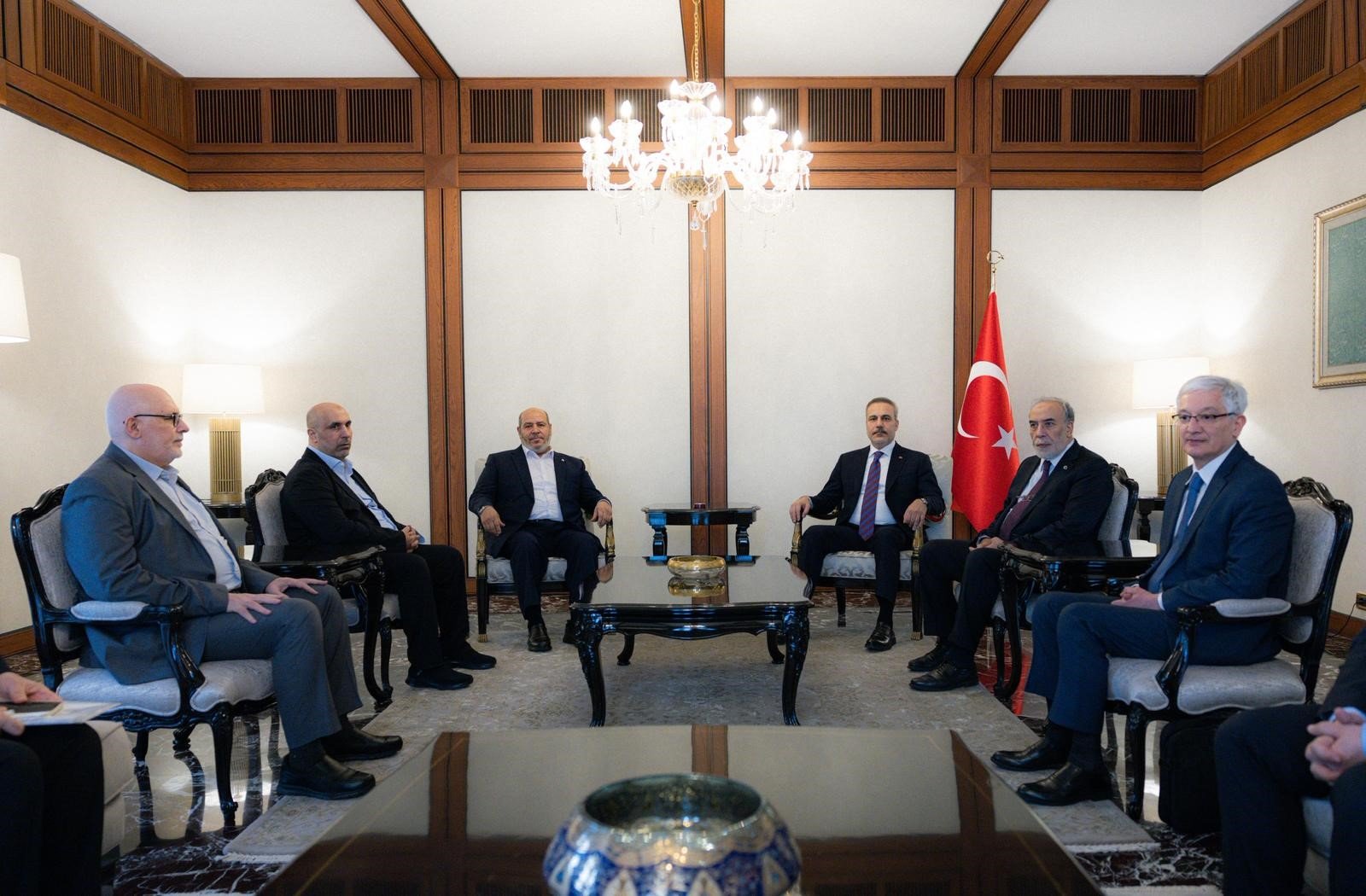 Dışişleri Bakanı Fidan, Ankara’da Hamas heyeti ile görüştü