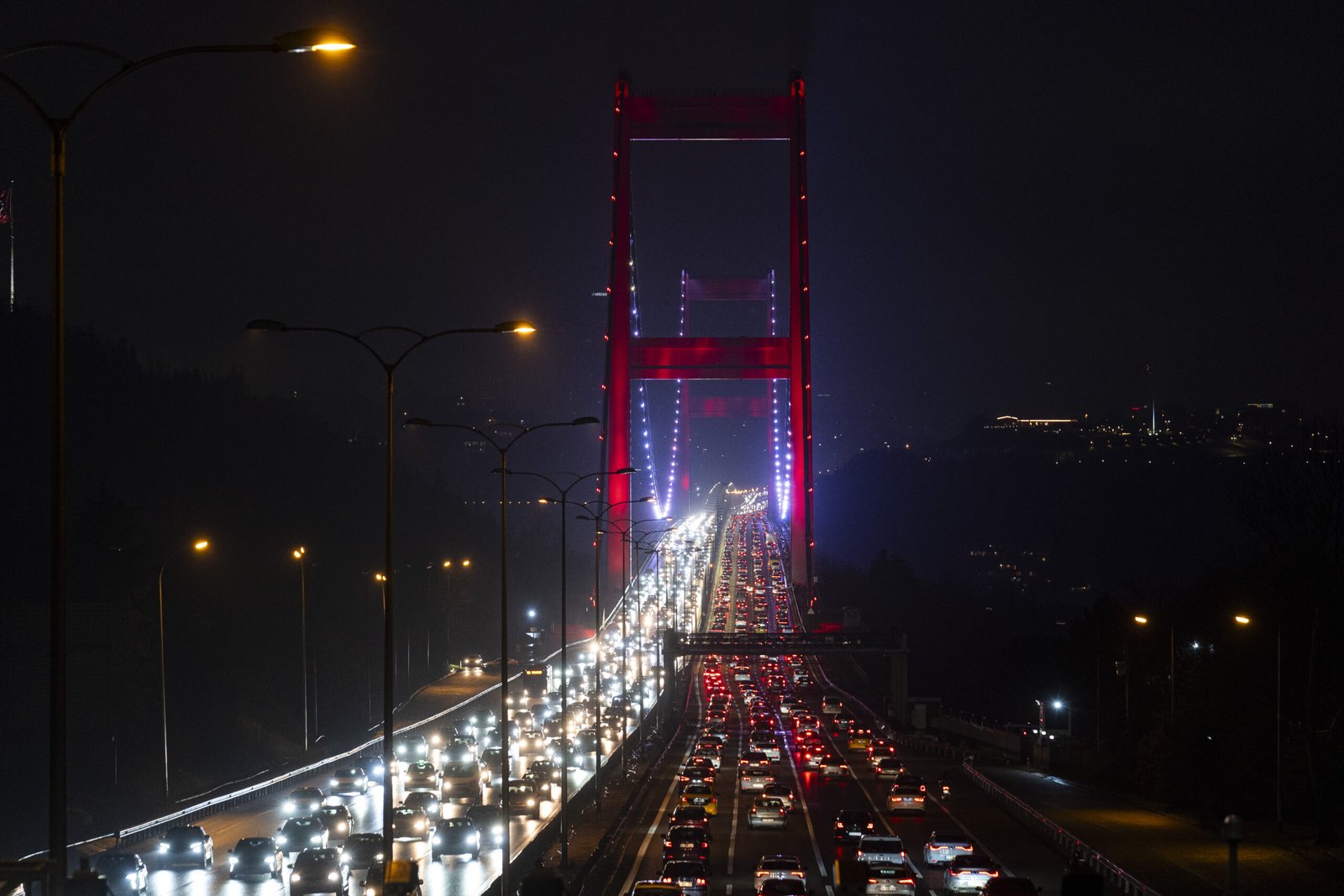 İstanbul’da bayram trafiği. Yoğunluk yüzde 62’ye çıktı