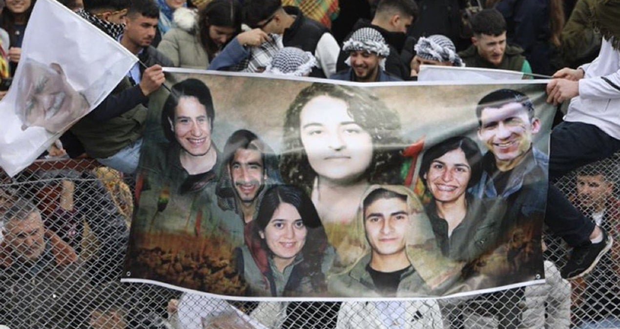 Nevruz kutlamasında tepki çeken görüntü