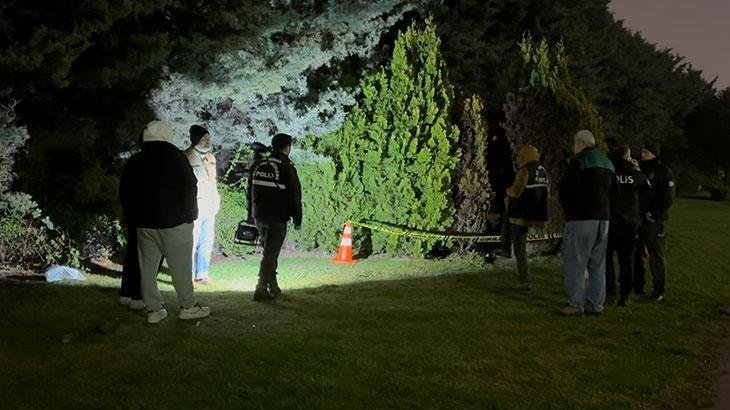 Ümraniye’de parkta erkek cesedi bulundu