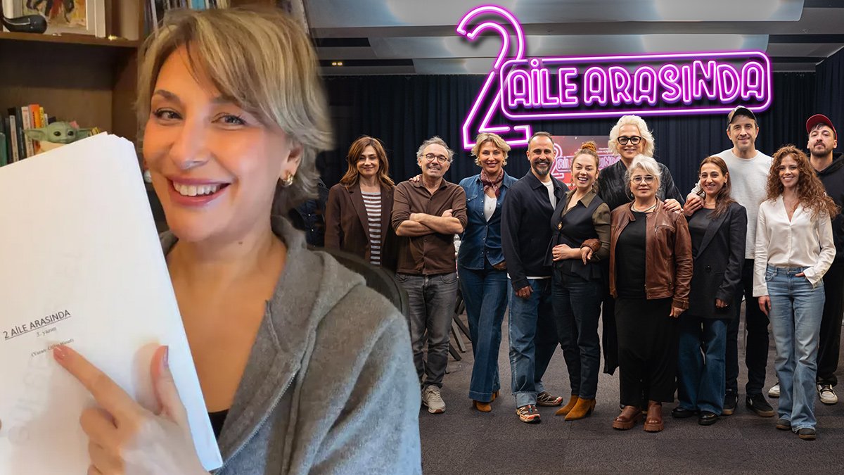 “2 Aile Arasında” filmi için geri sayım başladı. Okuma provasından ilk kareler