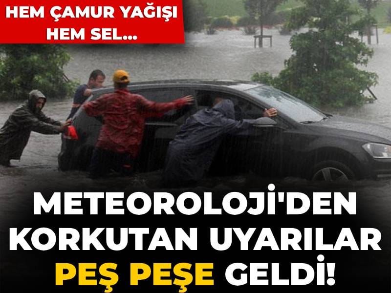 Bir bölge adeta cehennemi yaşayacak! Çamur yağışı ve sel uyarısı… MGM tahminlerini açıkladı