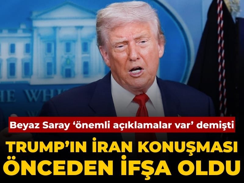 Dünyanın gözü bu konuşmadaydı: Trump’ın ne söyleyeceği önceden ifşa oldu