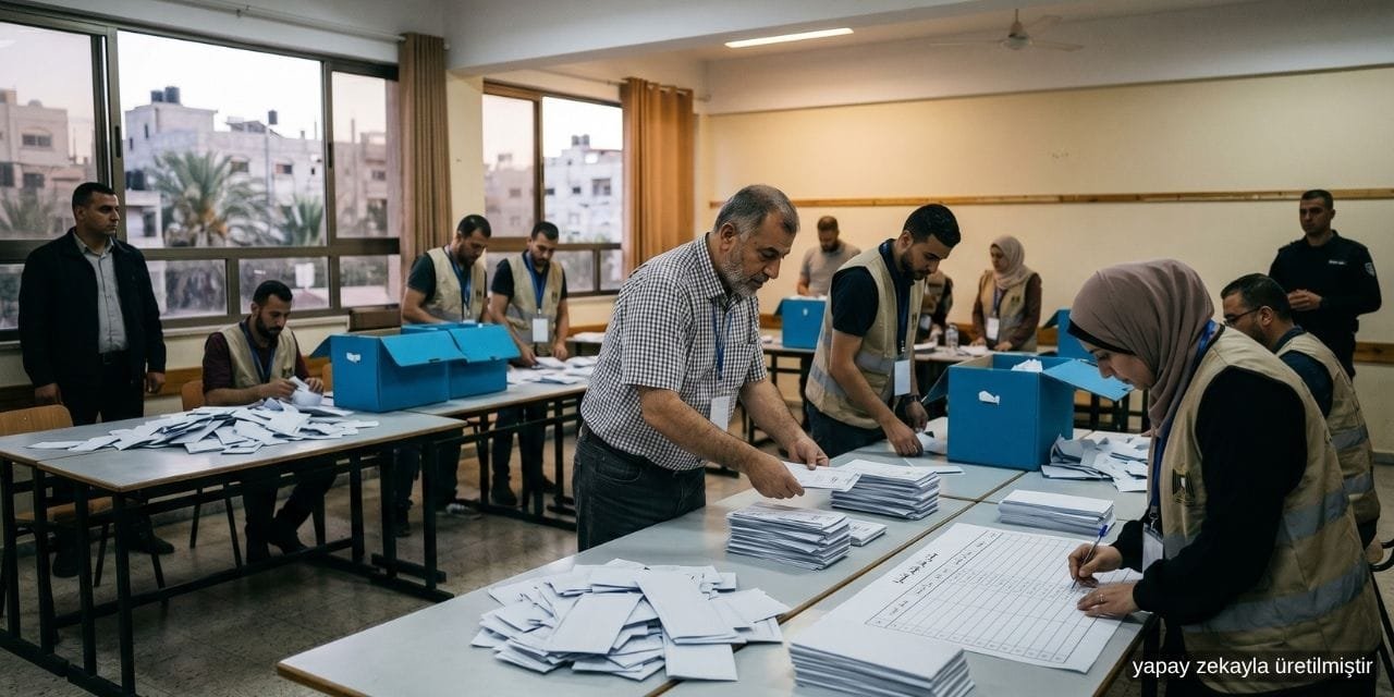 Filistin’de oy sayma işlemleri devam ediyor