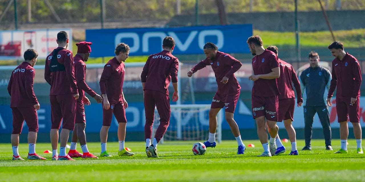 Galatasaray derbisi öncesi Trabzonspor’da moraller yükseldi