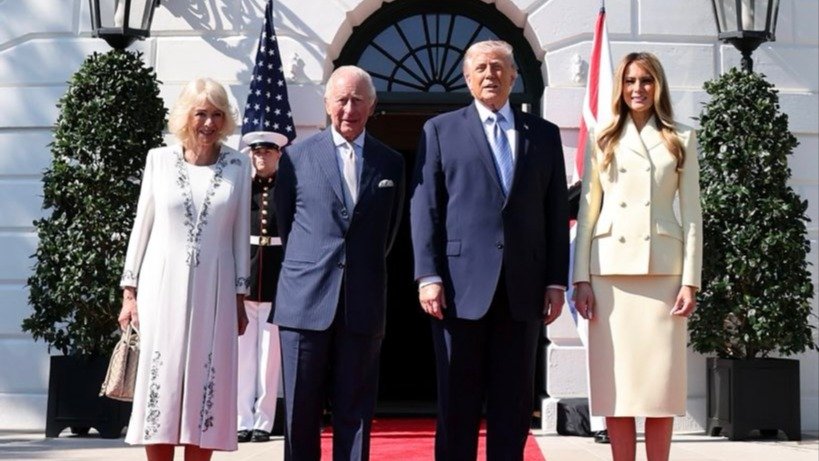 İngiltere Kralı Charles ve eşi Kraliçe Camilla ABD’de
