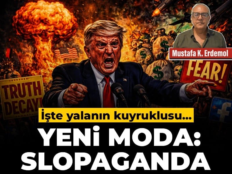 İşte yalanın kuyruklusu…Yeni moda: Slopaganda