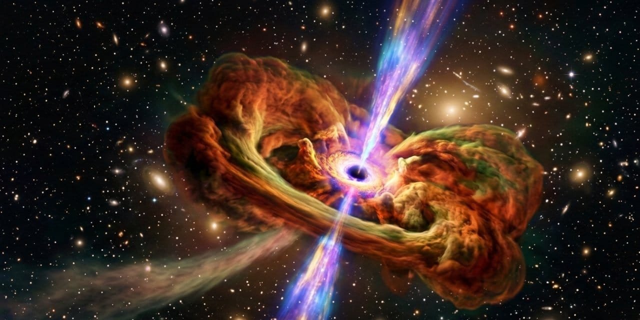 Kara delik 100 milyon yıl sonra dev patlamayla geri döndü