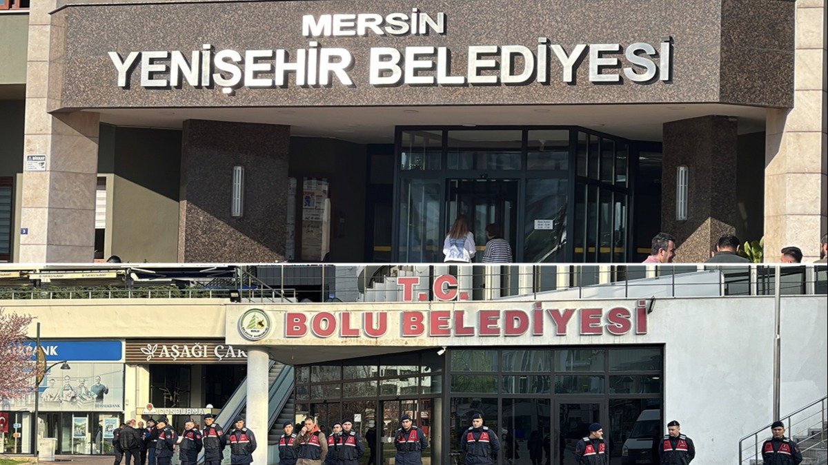 Son dakika. Mersin Yenişehir ve Bolu Belediyesi’ne operasyon. Başkan Yardımcısı tutuklandı