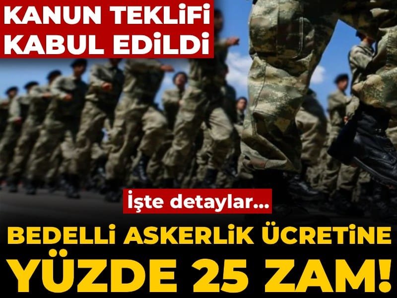 Son Dakika | Yeni bedelli askerlik ücreti belli oldu!