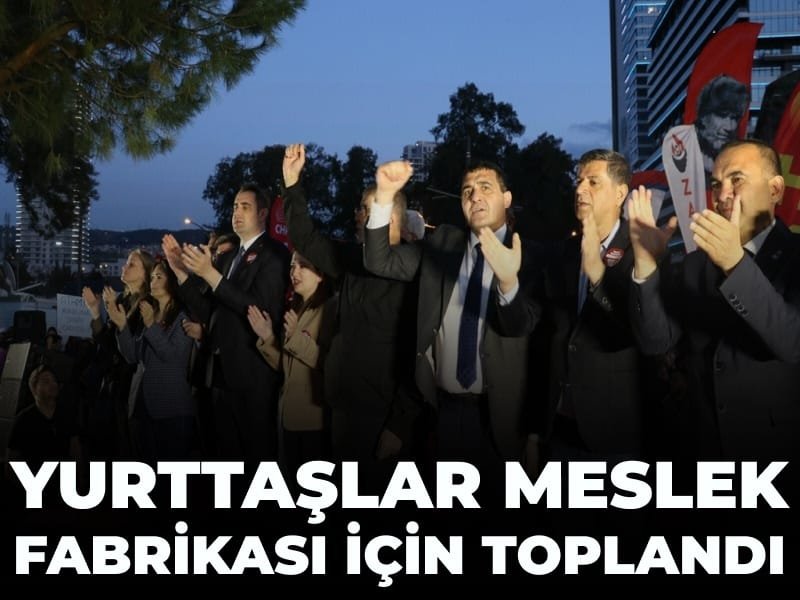 Yurttaşlar Meslek Fabrikası için toplandı
