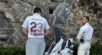 Alman taraftardan Dolmabahçe’de Atatürk’e büyük saygısızlık