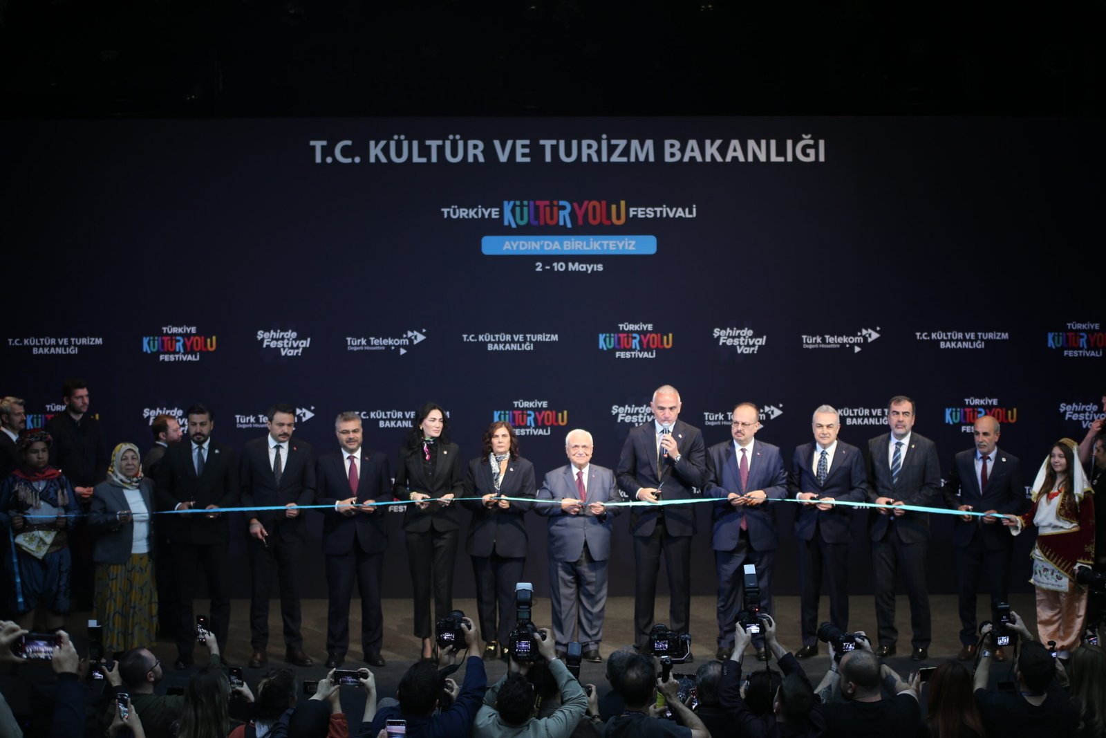 Aydın’da Kültür Yolu heyecanı. Festivalin ikinci durağına yoğun ilgi