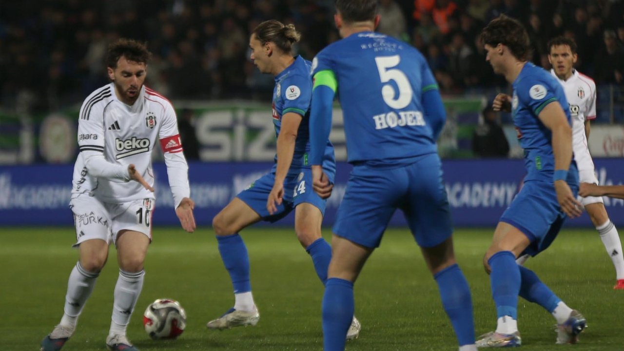 Beşiktaş sezonu puan kaybıyla kapattı: Rizespor ile yenişemedi