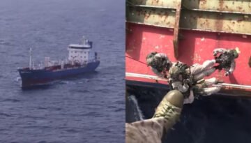 Görüşmeler sürerken gerilim: ABD İran bayraklı gemiyi bastı!