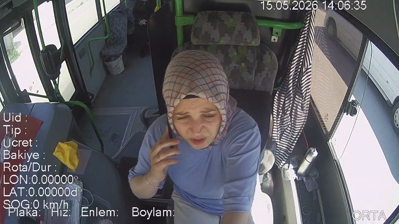 Şoför, bayılan yolcuyu hastaneye böyle yetiştirdi