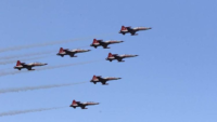 SOLOTÜRK ve Türk Yıldızları nefes kesti