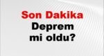 Son dakika Antalya’da deprem mi oldu? Az önce deprem Antalya’da nerede oldu? Antalya deprem Kandilli ve AFAD son depremler listesi 17 Mayıs 2026