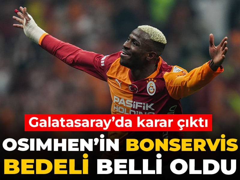 Victor Osimhen’in bonservis bedeli belli oldu